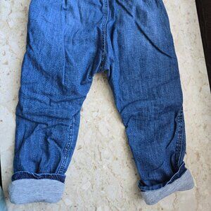 H&M Kids 4T Jersey-Lined Jeans